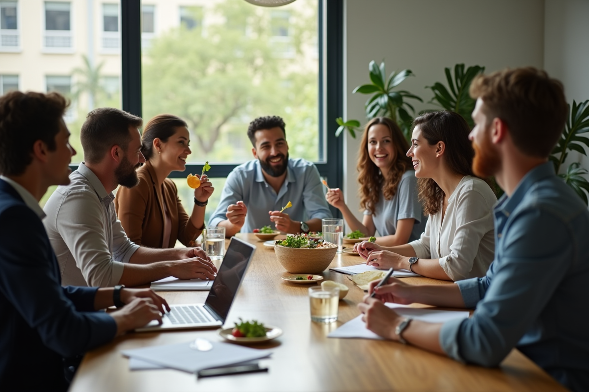 repas entreprise