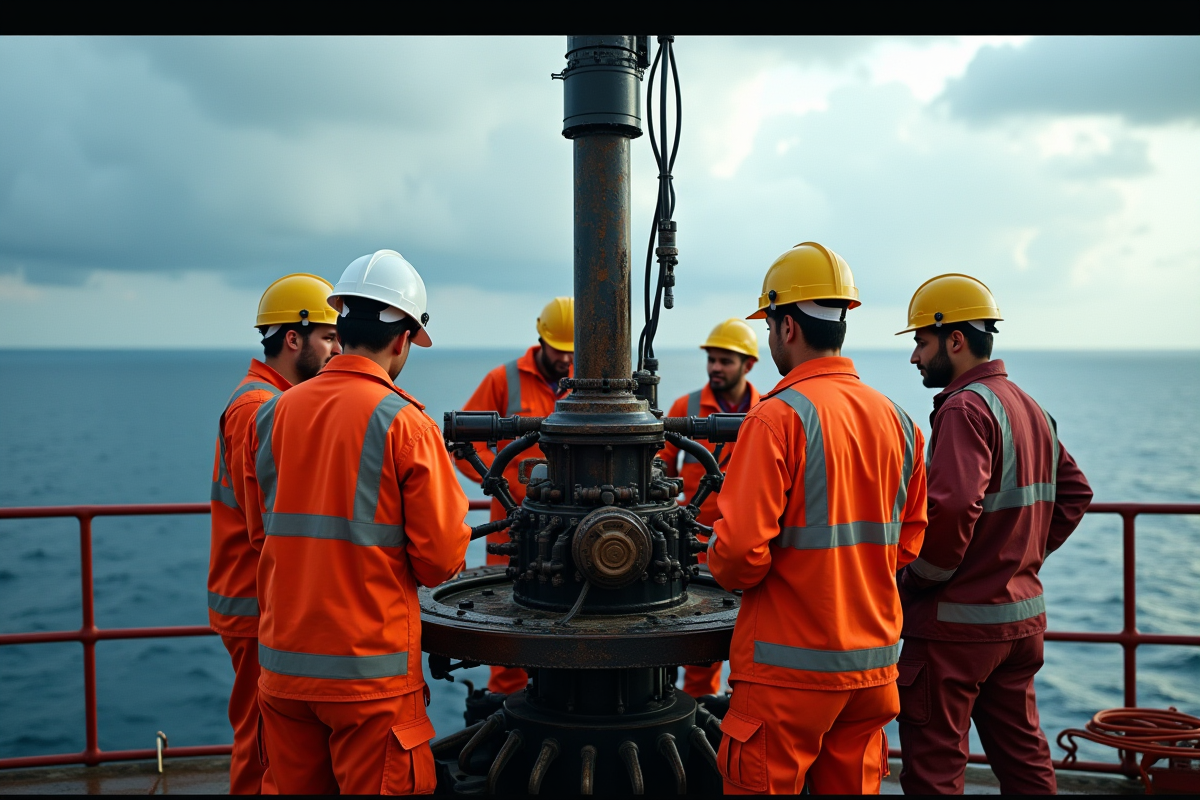 plateforme pétrolière